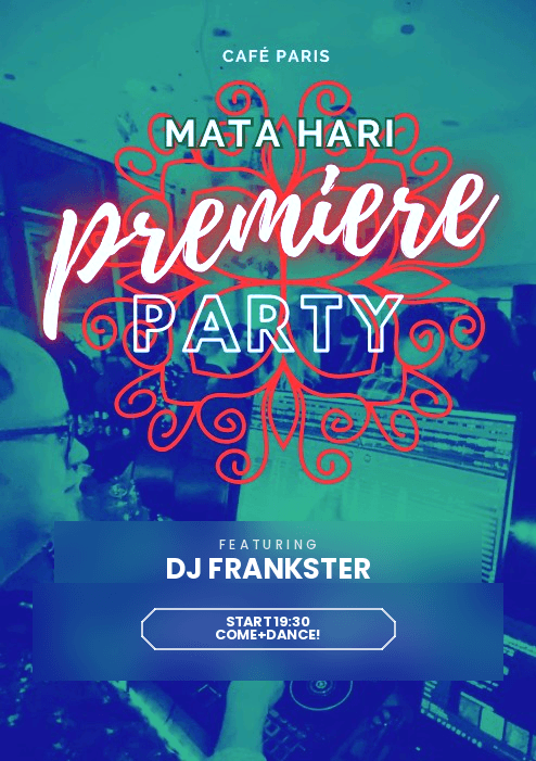 DJ Frankster Premiere Party im Café Paris